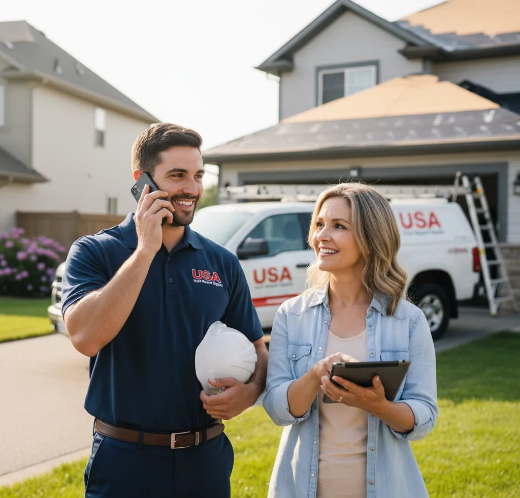 USA Roof Repair Experts customer support in Thermopolis